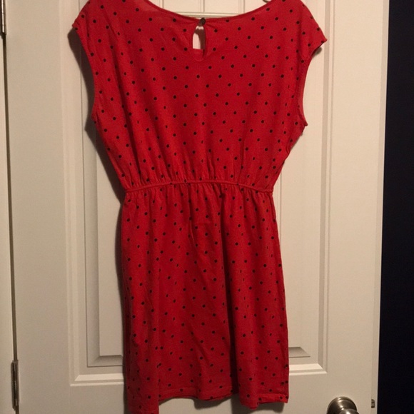 Red polka dot dress/tunic - Picture 3 of 3